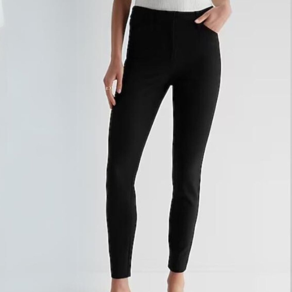 Express Skinny Mid Rise Slacks